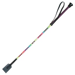 [10028196] HAND CROP MULTI COLOURED W/ HANDLE