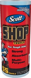 [10031480] SCOTT SHOP TOWEL ROLL (55 SHEETS) BLUE